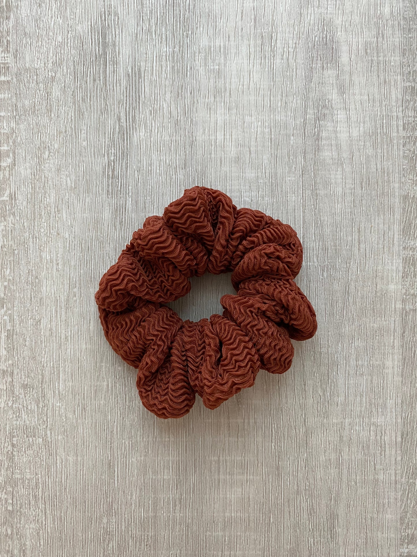 Cinnamon Crinkle // Hair Scrunchie