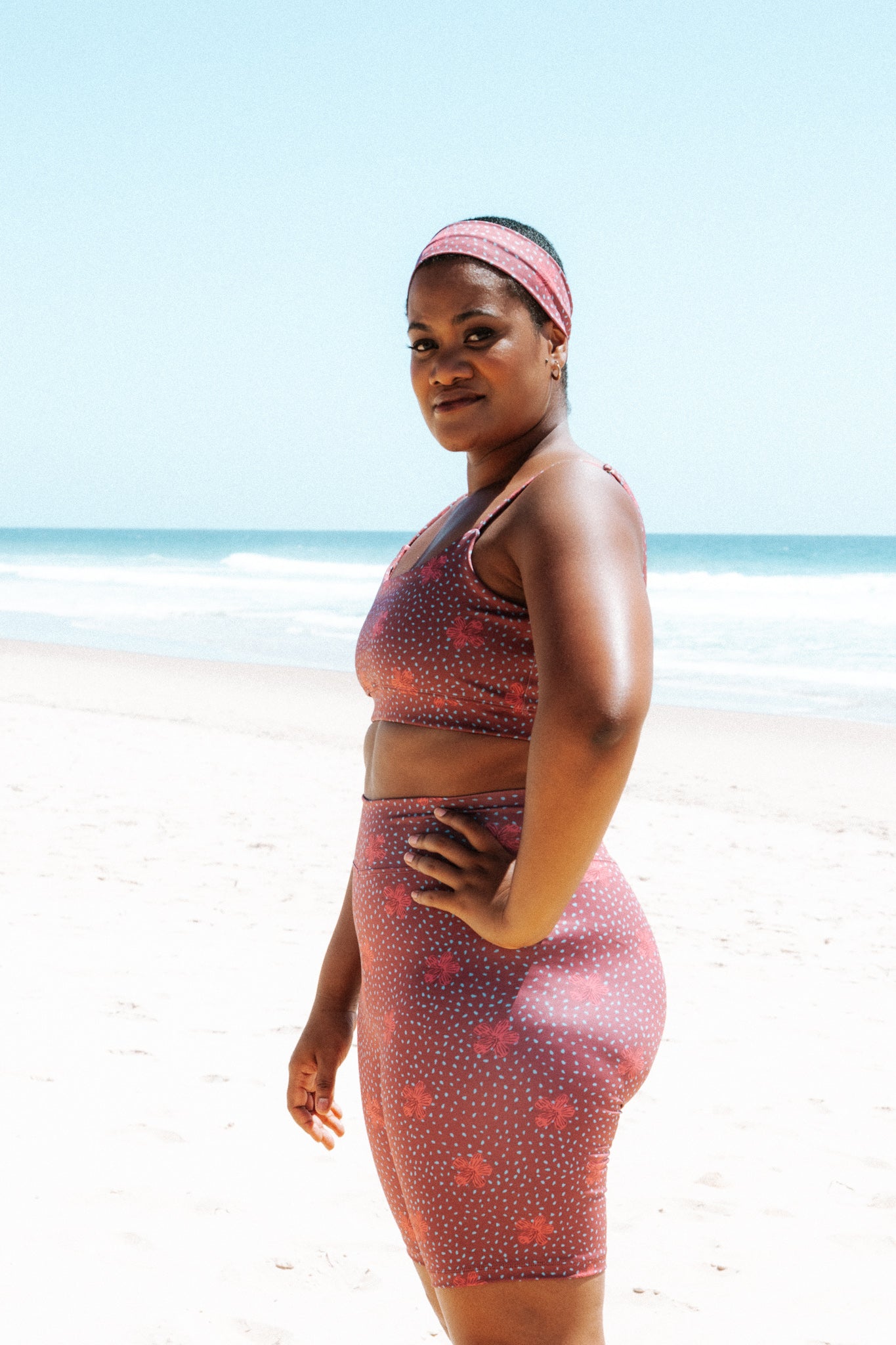 Sweat Headband // Hibiscus