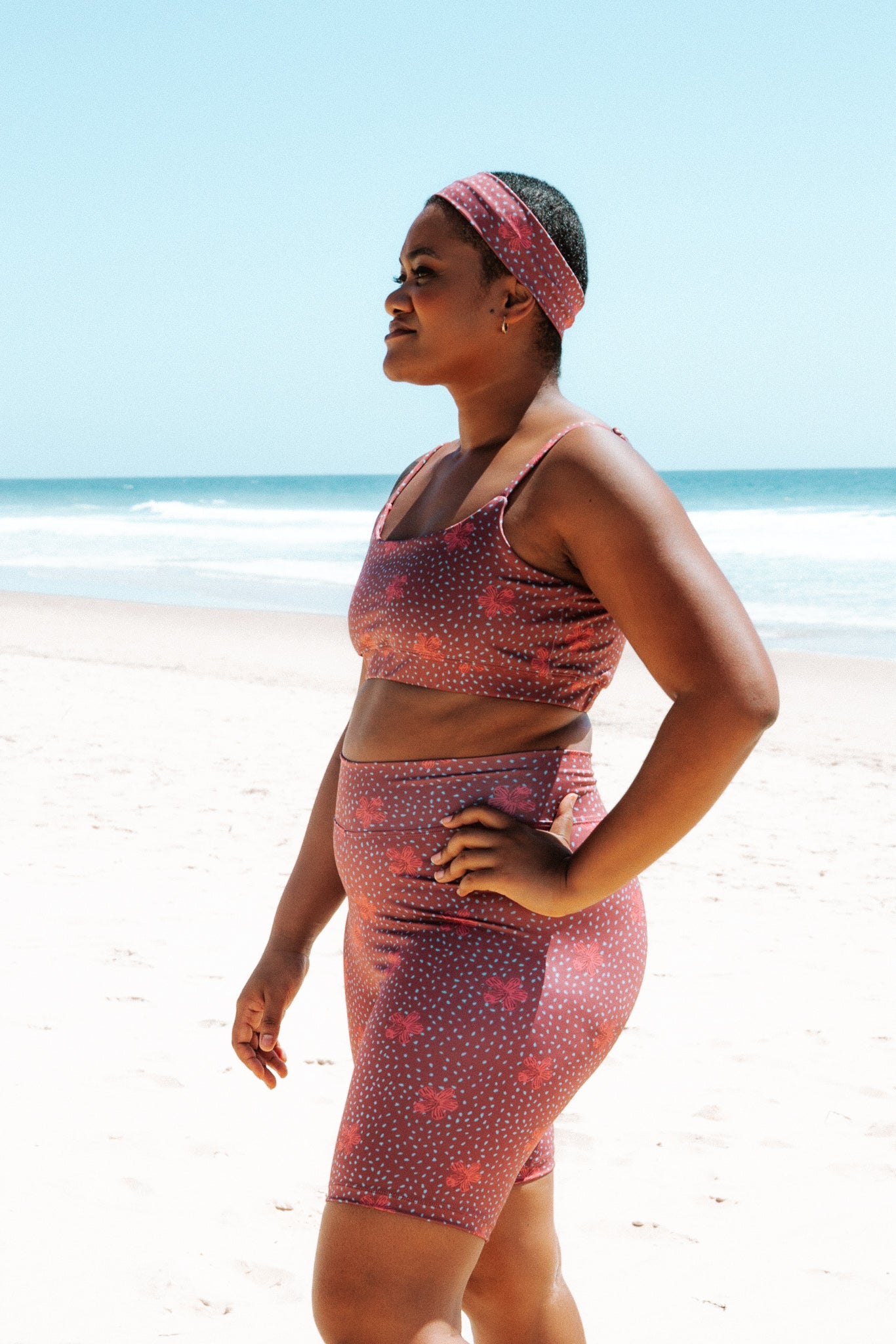 Sweat Headband // Hibiscus