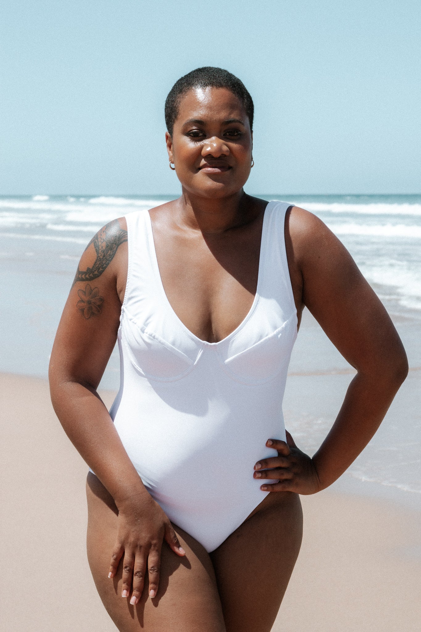 Olivia Swimsuit // Pearl