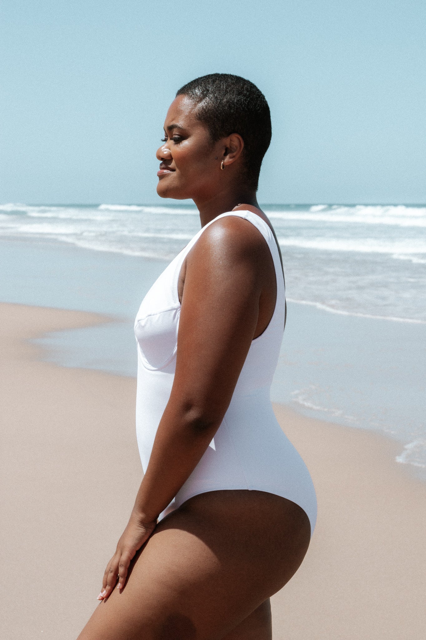 Olivia Swimsuit // Pearl