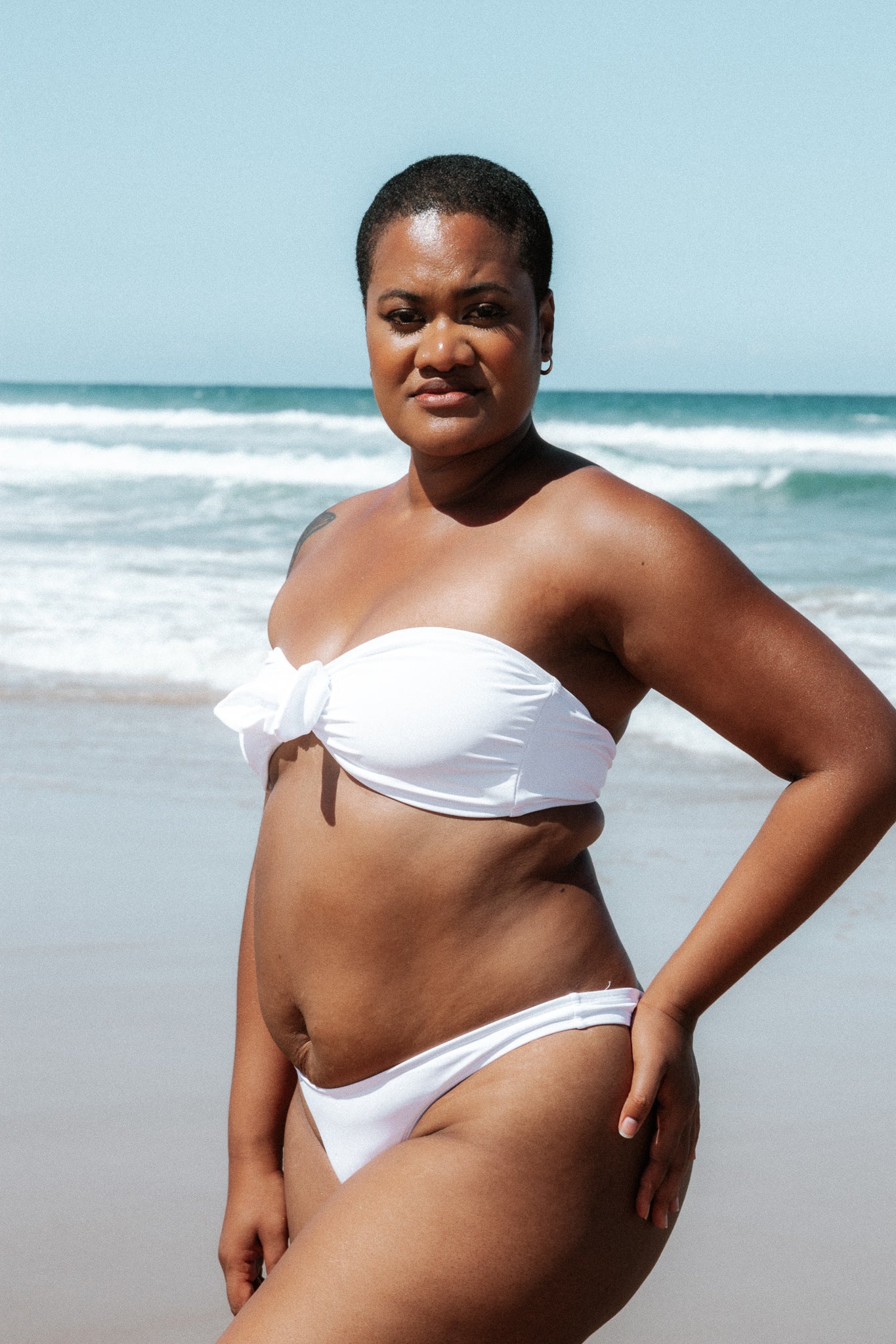 Bree Thong // Pearl