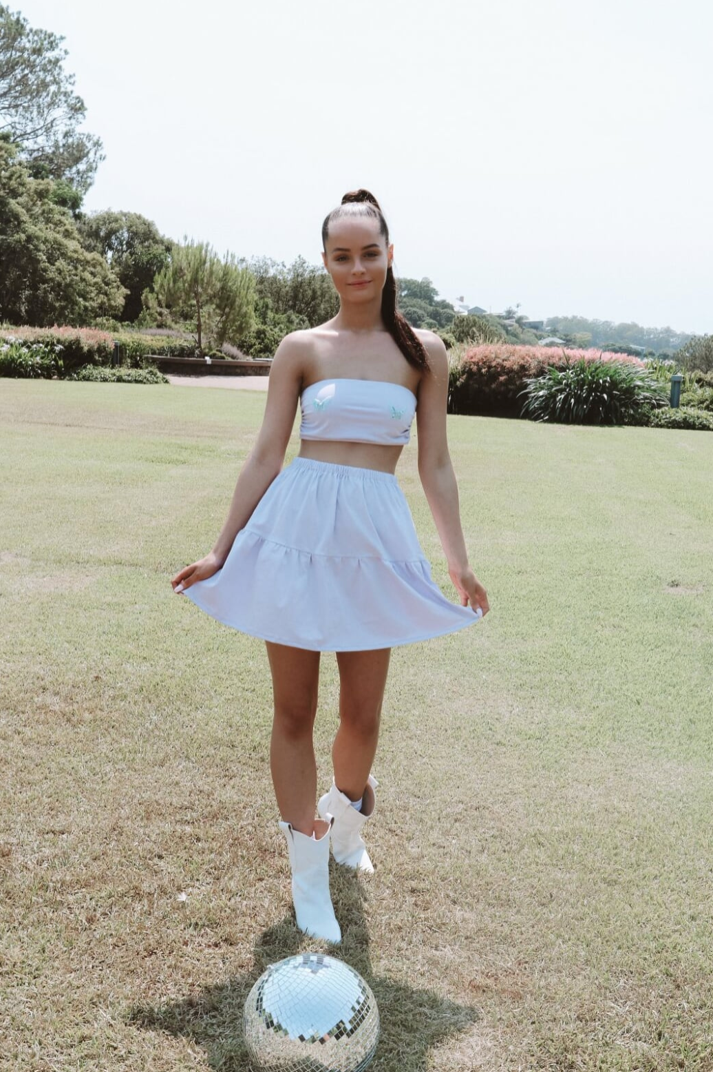Bandeau // Lilac Butterfly