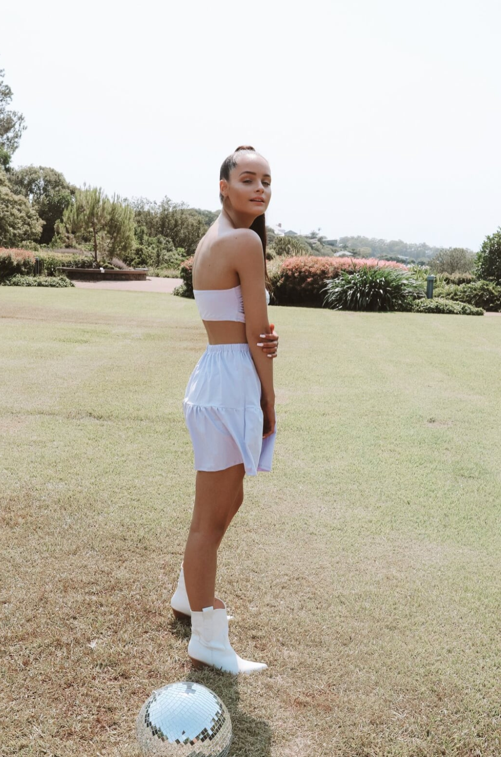 Bandeau // Lilac Butterfly