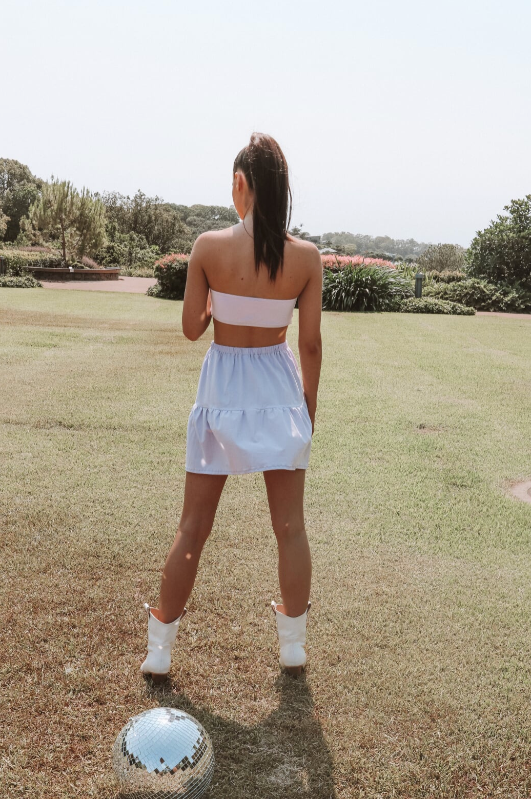 Bandeau // Lilac Butterfly
