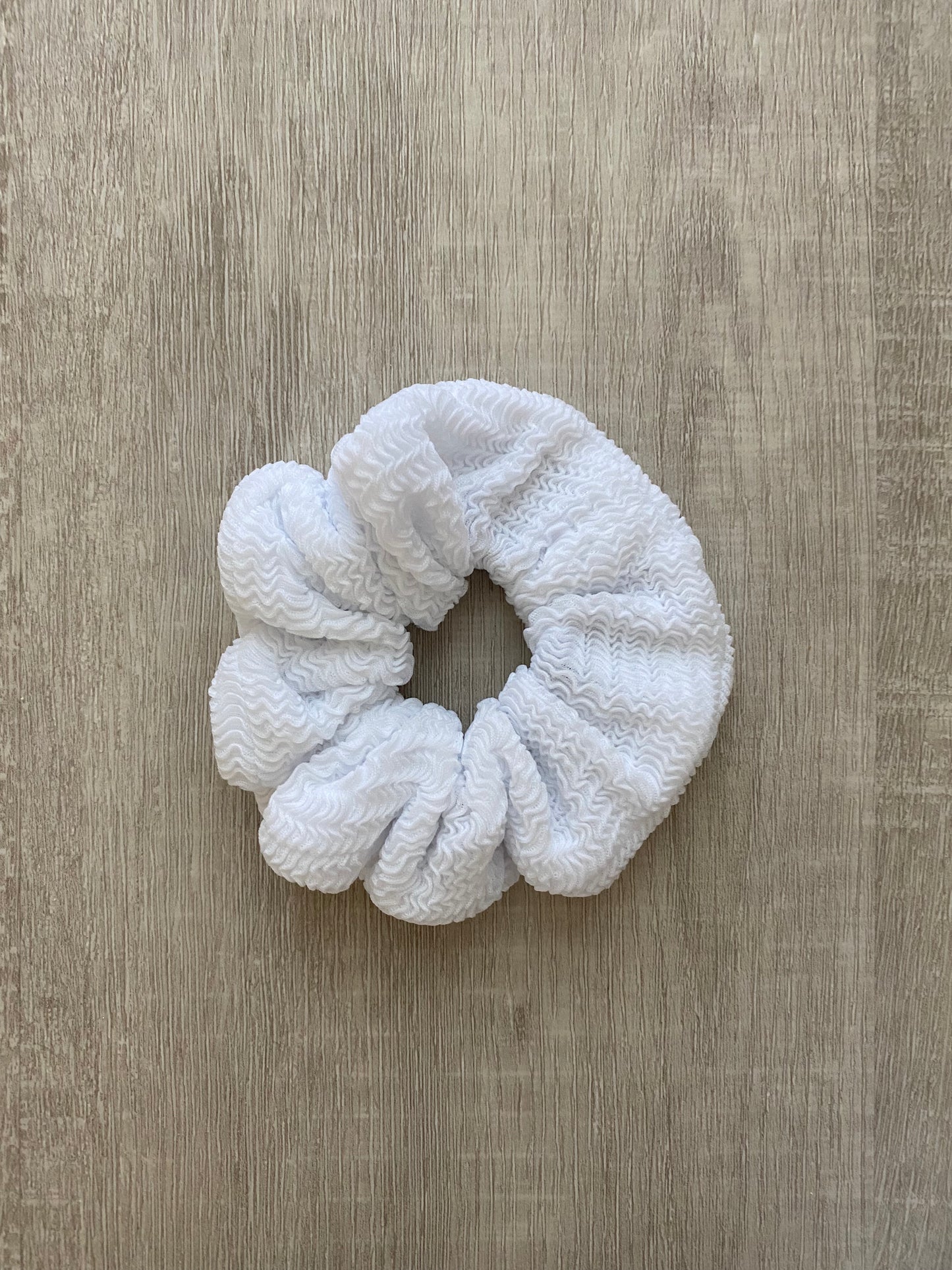 Pearl Crinkle // Hair Scrunchie